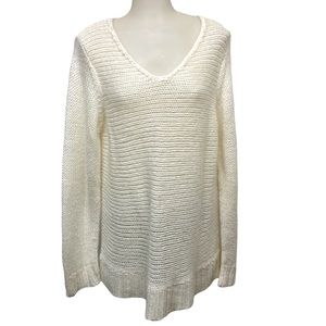 CHICO’S Tunic Mohair Wool Blend Knit Oversized Sweater -Sz 3